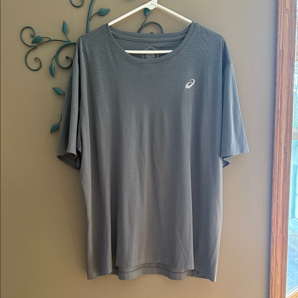 ASICS Men's Charcoal Short Sleeve Tee